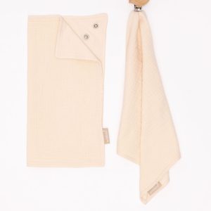 Sparrow - Drool Cloth + Clip Set