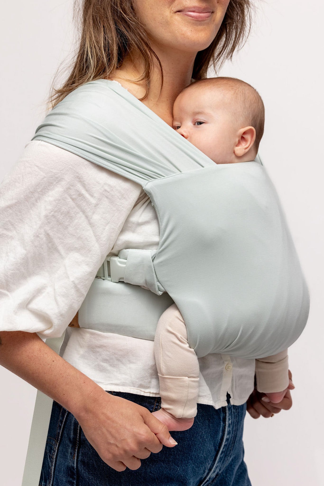 Damson - Aerial Newborn Buckle Wrap - Image 2