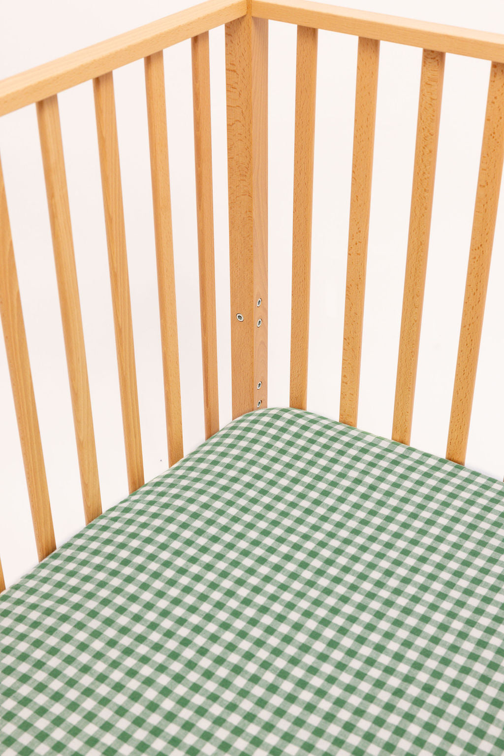 Parker - Linen Crib Sheet - Image 2