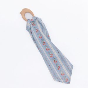 Marianne - Linen + Maple Ring Teether