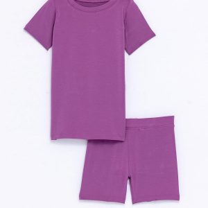 Açaí - CloudBlend™ Short Sleeve Pajamas Set