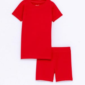 Cherry - CloudBlend™ Short Sleeve Pajamas Set