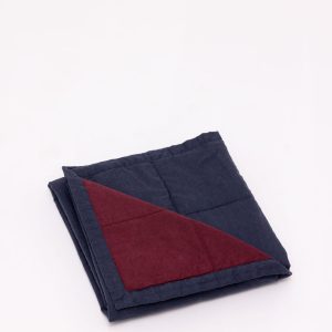 Jacarina/Grackle - Linen Quilted Blanket